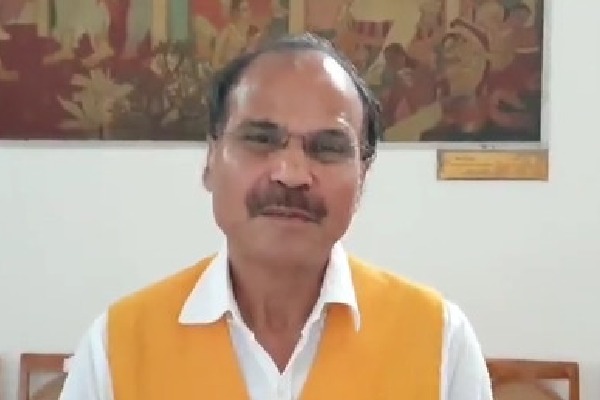 Congress leader Adhir Ranjan Chowdhury says he accepted his mistake