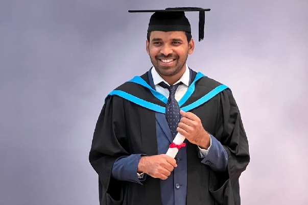 ysrcp mla chevireddy son mohith reddy passed masters degree in distinction at University of Warwick