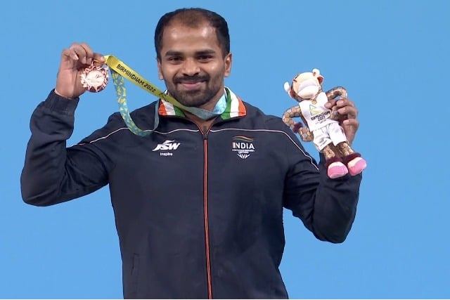 CWG 2022: Weightlifter Gururaja Poojary wins India's 2nd medal, clinches bronze in 61kg