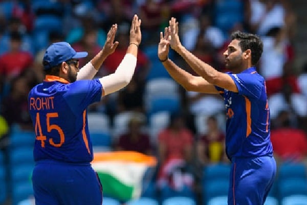 India Clinch 1st T20 against west indies 