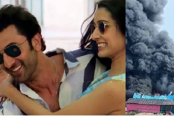Fire accident in Ranbir Kapoor shooting set
