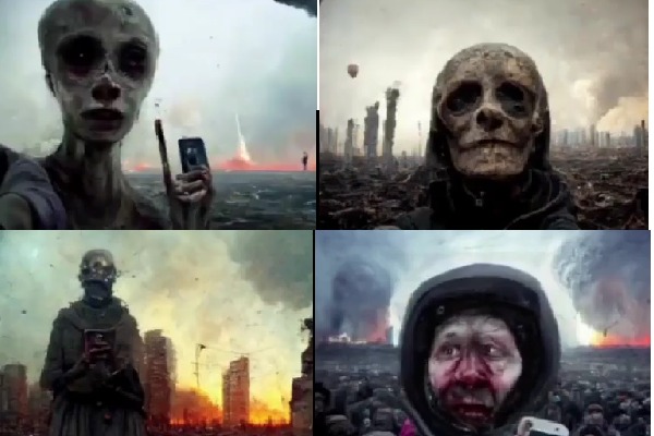 AI predicts last selfies before end of the world