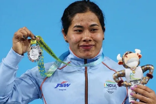 India won the fourth medal in weightlifting Bindiyarani Devi got silver
