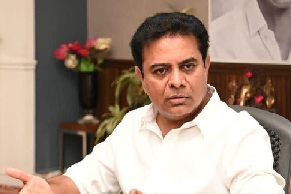 KTR flays Kishan Reddy for importing national flags from China