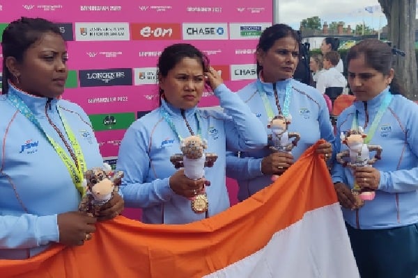CWG 2022: India's women's fours team clinches historic gold medal in lawn bowls