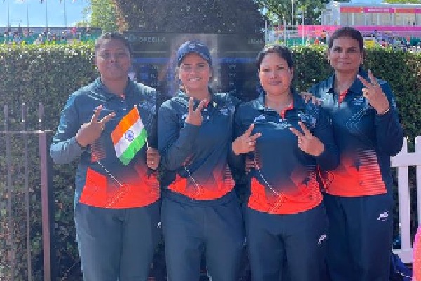 Indian eves wins historical gold in Commonwealth Games Lawn Bowls event