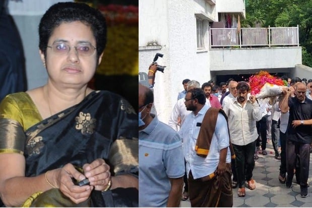 NTR's daughter Uma Maheswari cremated in Hyderabad