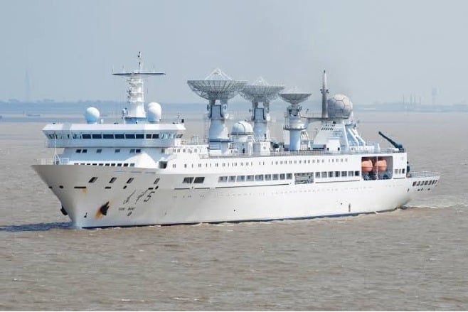 China vessel coming to Lankan port as a concern for India