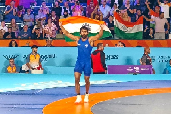 Indian Wrestlers win three gold for India in CWG 2022