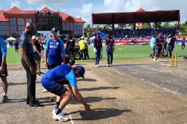 Rain delays start of Team India and West Indies third T20 in Florida