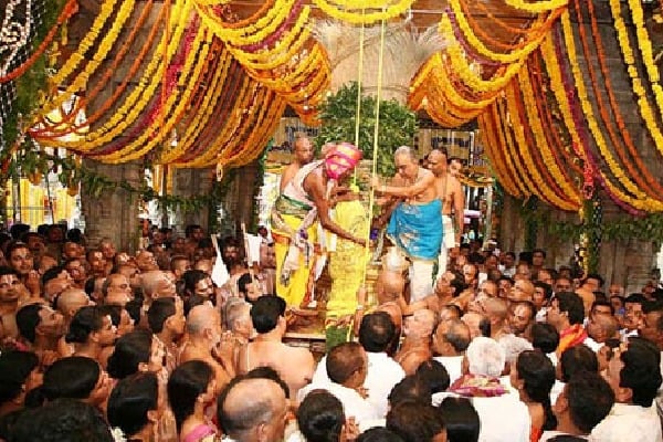 Lord Srivari Brahmotsavalu to be held from september 27th