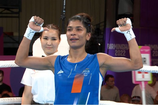 Nikhat Zareen wins Commonwealth gold in boxing