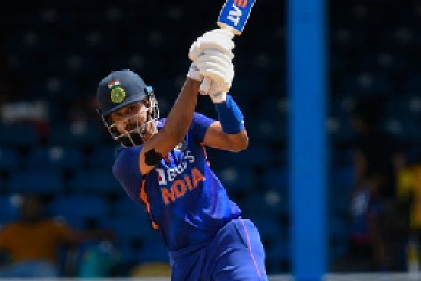 Team India registers huge total after Shreyas Iyer half century