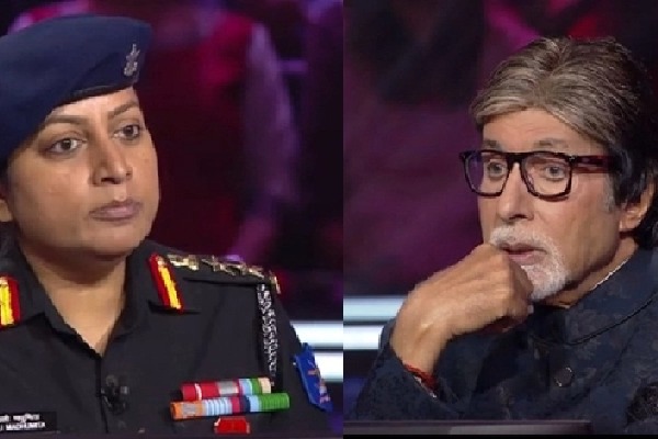 What made the Big B stand up and salute Colonel Mitali Madhumita