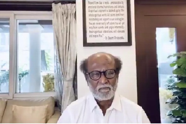 Rajinikanth says no to the question of if he return to politics