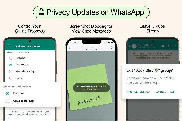 Exit WhatsApp group privately, choose who can see you online: Zuckerberg