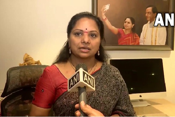 Kalvakuntla Kavitha fires on BJP central government