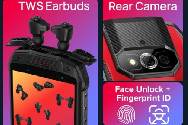 Worlds first inbuilt earbuds phone from Ulefone