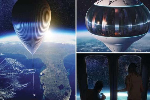 American company plans to take tourists to space in a balloon in 2024