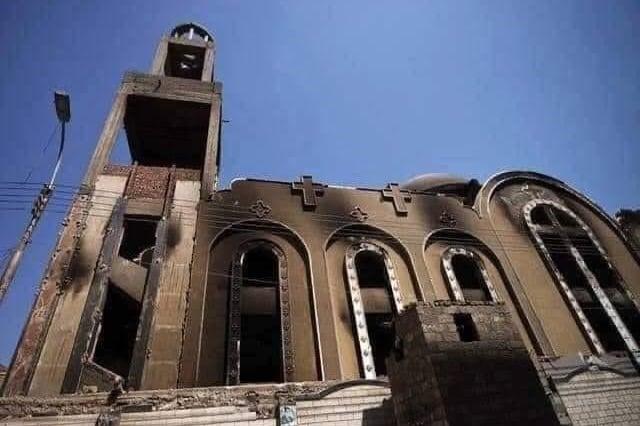 Fatal fire accident in Egypt church as 41 died
