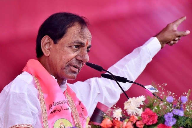 CM KCR keeps distance to At Home 