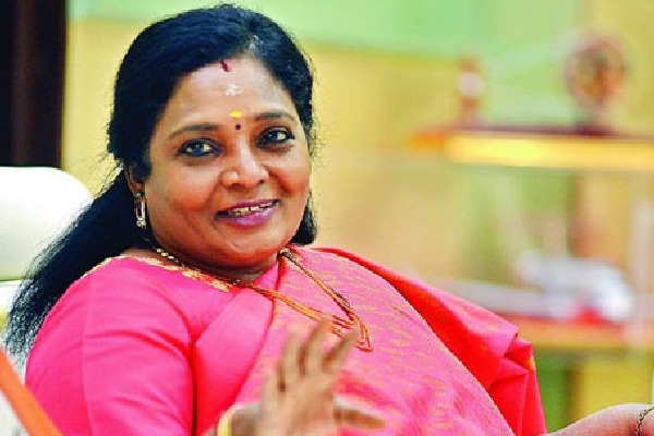 Governor Tamilisai responds about KCR absent to at home