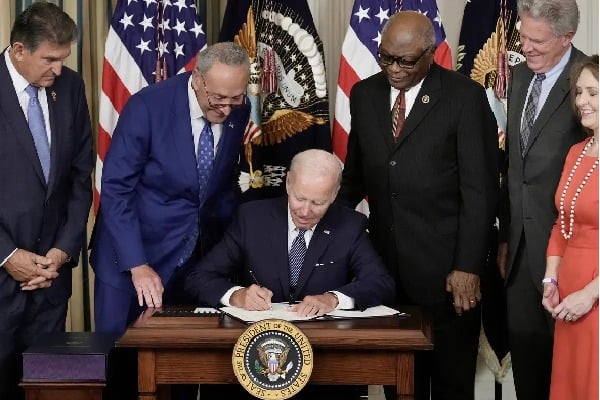 What is in the Climate Health Bill signed into law by Joe Biden