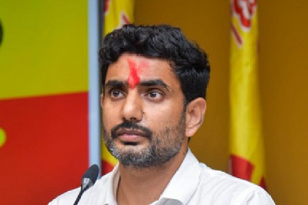 Nara Lokesh shot a letter to CM Jagan over electricity dept contract labor 