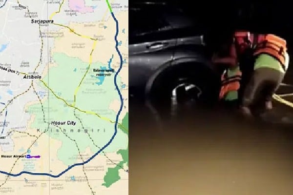 Family followed google maps drove into flood waters  