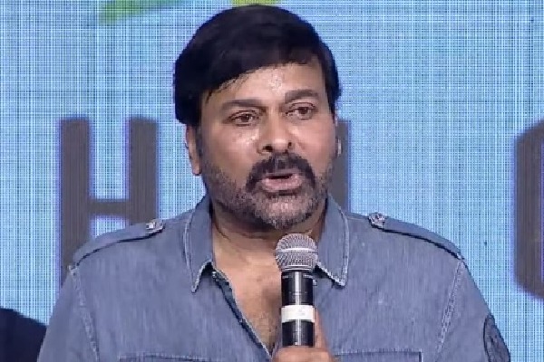 Focus on writing best scripts, Chiranjeevi advice to Tollywood directors 