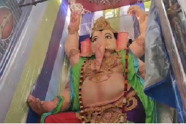 This is the biggest Ganesh idol in Telugu states 