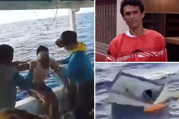 Not a reel, but real life: Floating freezer saves Brazilian man in Atlantic Ocean