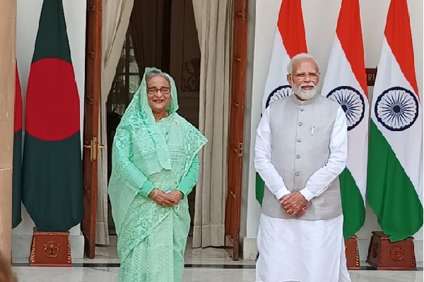PM Modi held bilateral talks with Bangladesh counterpart Sheikh Hasina