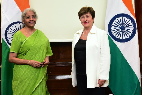 IMF MD met Nirmala Sitharaman in Delhi