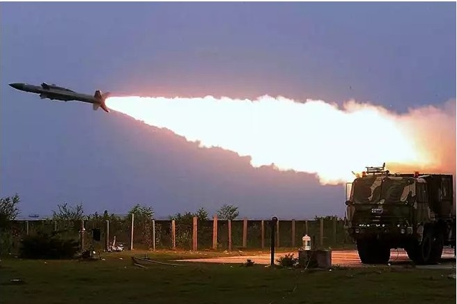 India succesfully test fires QRSAM 
