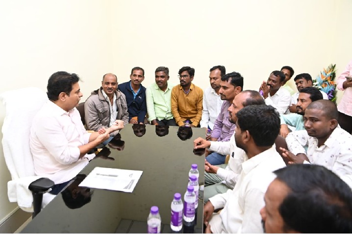 ts minister ktr discussions with vras concluded