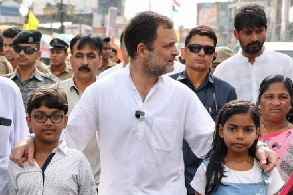 Feet blisters will not stop us we will unite India says Rahul  