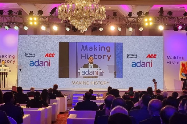 adani group stood second largest in cement production