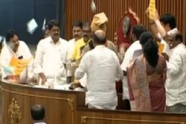 TDP MLAs suspended from assembly