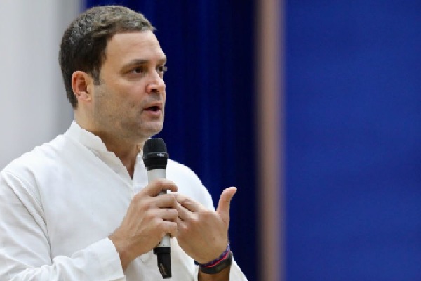 Rahul Gandhi opines that India will progress when women are safe