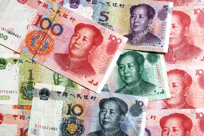 China currency value getting down