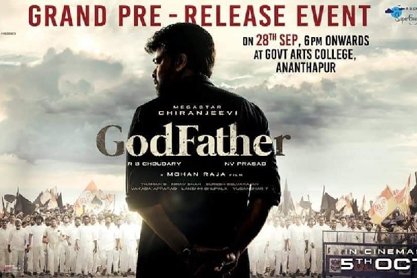God Father pre release event starts in Anantapur