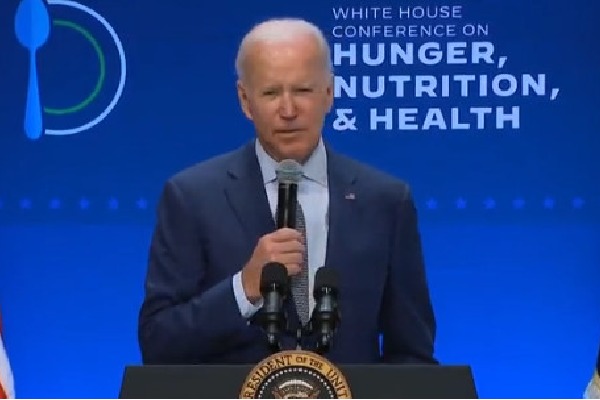 Biden asks Jackie are you hear in White House conference 