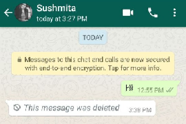 WhatsApp trick How to read deleted messages