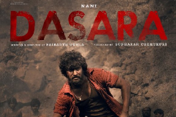 Natural Star Nani leaks a video of mass song from ‘Dasara’ on Twitter