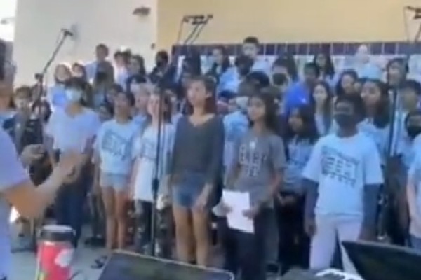 Chandrabose shared a video of California school children sings Naatu Naatu song from RRR