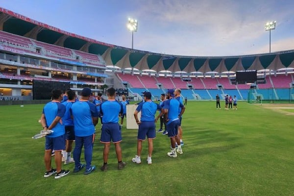Team India won the toss in the third T20 