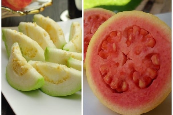 White or pink guava health benefits