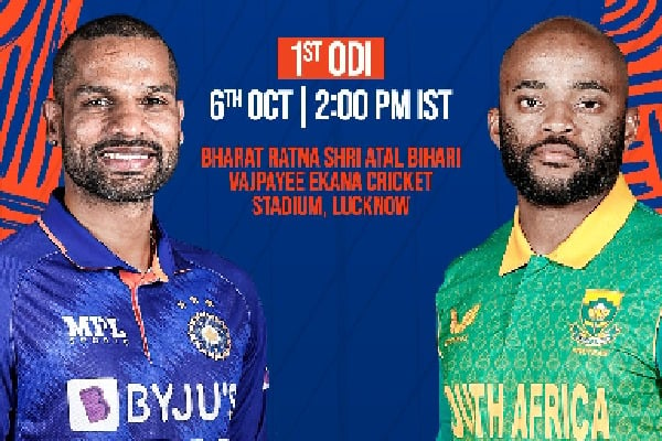 team india won the toss and elected bowl first in first odi with south africa