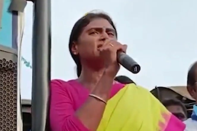 kaleshwaram project is full of corruption alleged Sharmila